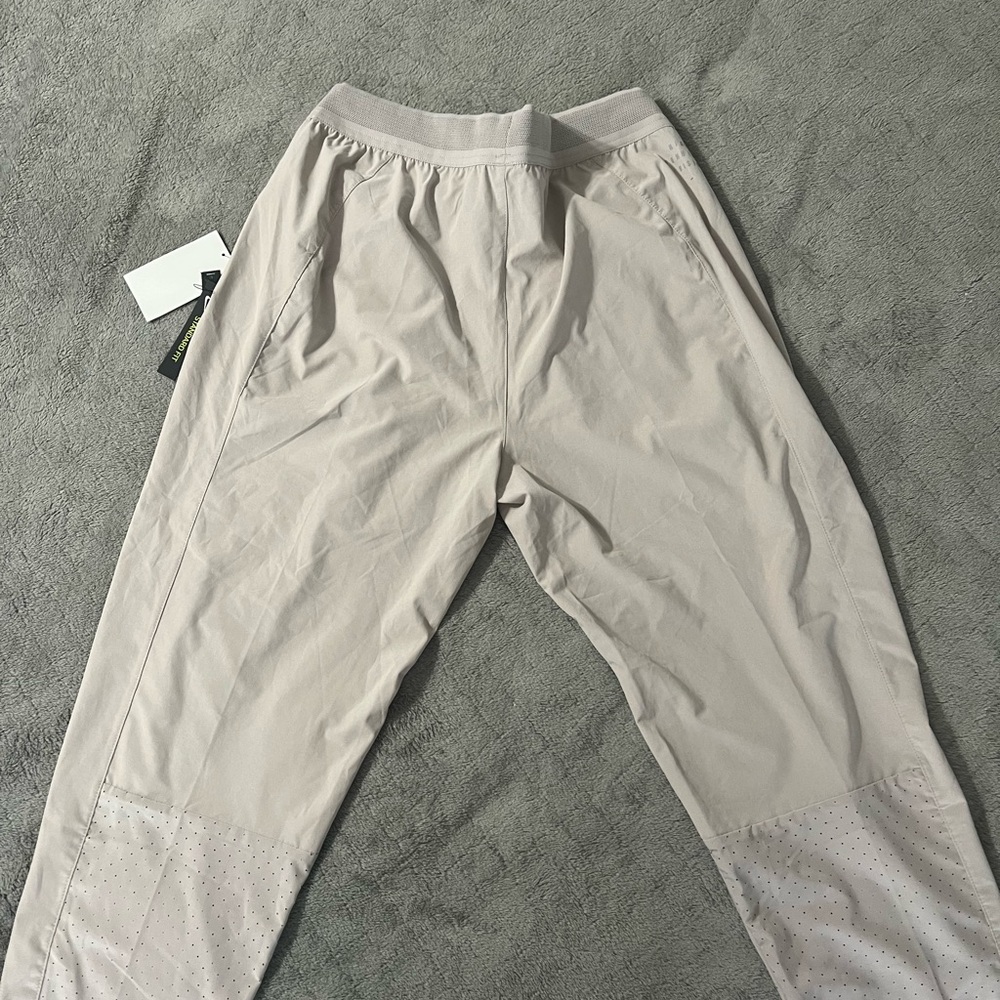 Nike Women's Beige Joggers w/Reflective
